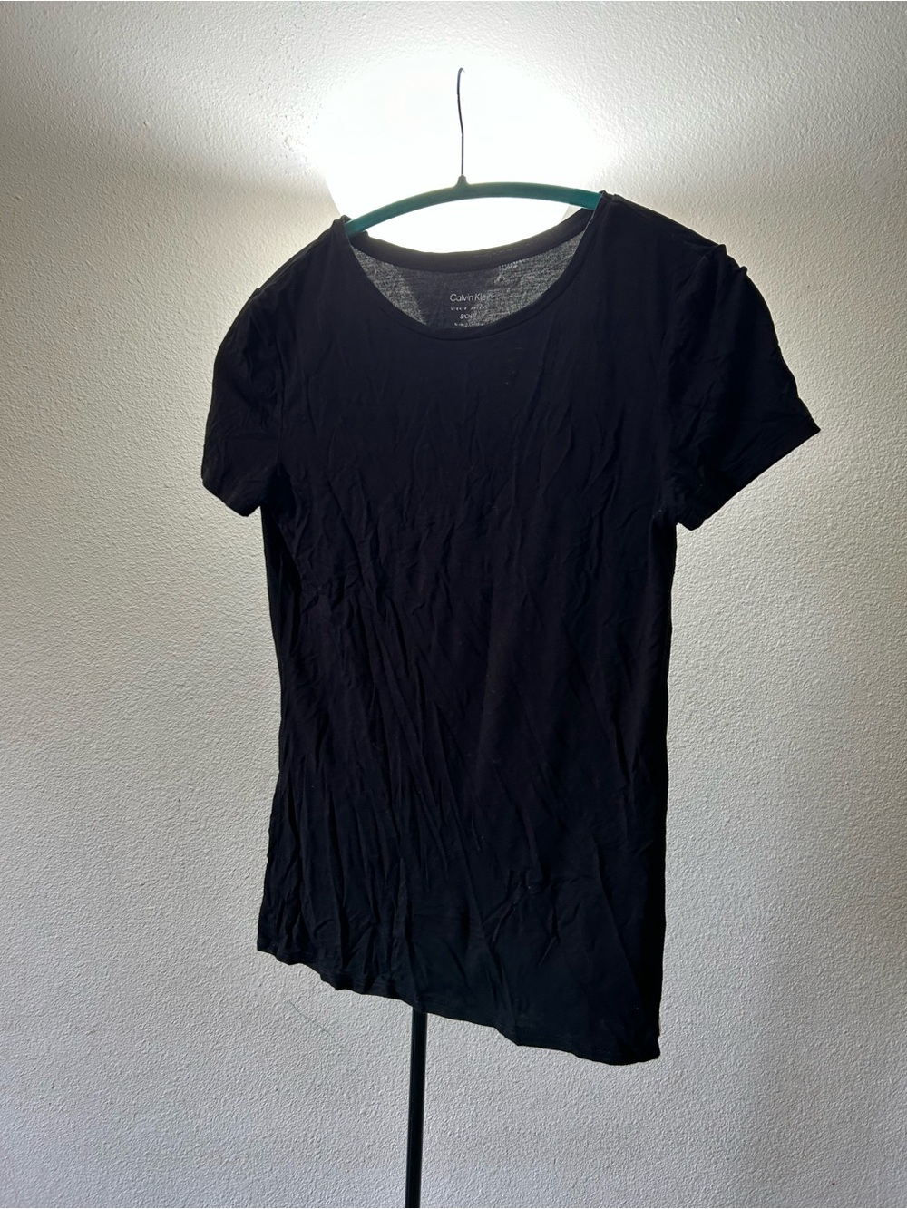 Calvin Klein Black Short Sleeve Crewneck Tee
